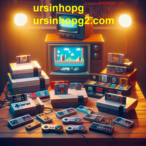 A Magia dos Jogos Retro: Uma Viagem ao Passado